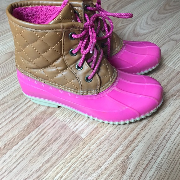 justice duck boots
